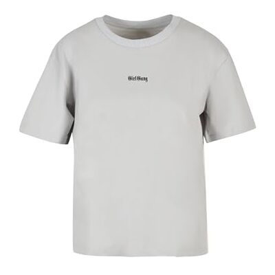 dam T-shirt Girl Gang Tee avslappnad tryck T-shirt för kvinnor, överdimensionerad passform, bomull, storlekar XS – 5XL, Lightasfal, XXL dam T-shirt Girl Gang Tee avslappnad tryck T-shirt för kvinnor, överdimensionerad passform, bomull, storlekar XS – 5XL, Lightasfal, XXL