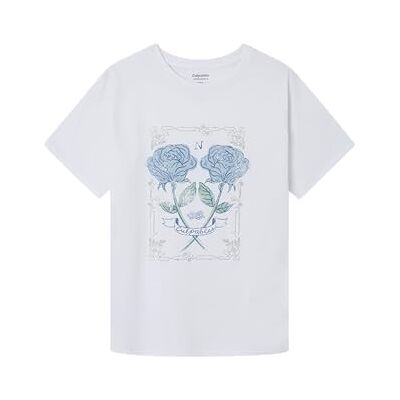 Springfield Skyldig kortärmad t-shirt, Flerfärgad, S Springfield Skyldig kortärmad t-shirt, Flerfärgad, S