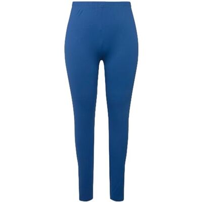 Ulla Popken Ulla popkar, kvinnor, stora storlekar, leggings, blå, 36W x 32L Ulla Popken Ulla popkar, kvinnor, stora storlekar, leggings, blå, 36W x 32L