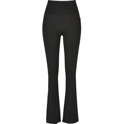 Urban Classics Damleggings av ekologisk bomull, hög linning, tajta med breda ben, Ladies Organic Stretch Jersey Bootcut leggings, i 3 färger, storlekar XS – 5XL, svart, 3XL Urban Classics Damleggings av ekologisk bomull, hög linning, tajta med breda ben, Ladies Organic Stretch Jersey Bootcut leggings, i 3 färger, storlekar XS – 5XL, svart, 3XL
