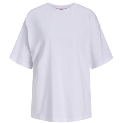 JJXX Jxvalentine Loose Ss Tee JRS, Ljus vit, L JJXX Jxvalentine Loose Ss Tee JRS, Ljus vit, L