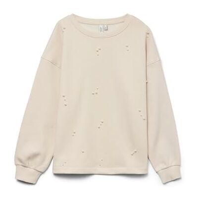 VERO MODA Vmfatilda L/S sweatshirt JRS Btq, Björk, M VERO MODA Vmfatilda L/S sweatshirt JRS Btq, Björk, M