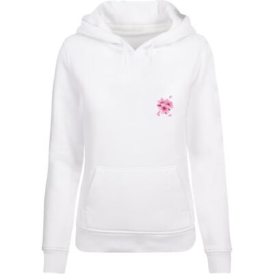 Tee Damhuvtröja, Self Love Club Hoody, avslappnad huvtröja med tryck, normal passform, storlekar XS – 5XL, Vit, M Tee Damhuvtröja, Self Love Club Hoody, avslappnad huvtröja med tryck, normal passform, storlekar XS – 5XL, Vit, M