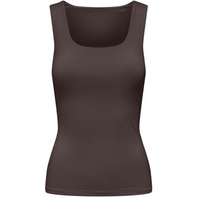 ONLY Onlea S/L 2-vägs passform Top JRS Noos, Försegling brun, 3XL ONLY Onlea S/L 2-vägs passform Top JRS Noos, Försegling brun, 3XL