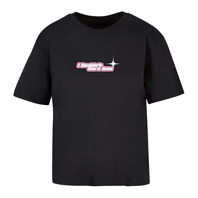Dam-t-shirt, Couldn't Care Less Tee, oversize t-shirt med tryck, 100% bomull, storlekar XS – 5XL, svart, 3XL Dam-t-shirt, Couldn't Care Less Tee, oversize t-shirt med tryck, 100% bomull, storlekar XS – 5XL, svart, 3XL