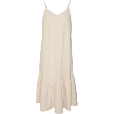 VERO MODA Dam Vmglory Calf Dress, SOLBRÄNNA, XL VERO MODA Dam Vmglory Calf Dress, SOLBRÄNNA, XL