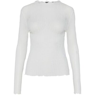 PIECES PCPRIYA Sandra LS Mockneck TOP, Molndansare, XL PIECES PCPRIYA Sandra LS Mockneck TOP, Molndansare, XL