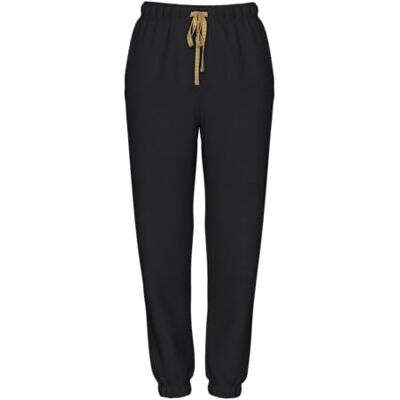 PIECES dam Pcchilli Hw Heart Sweat pants joggingbyxor, svart, L PIECES dam Pcchilli Hw Heart Sweat pants joggingbyxor, svart, L