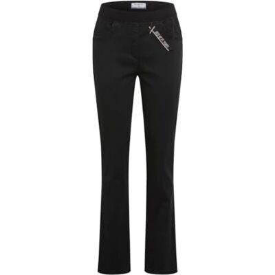 RAPHAELA by Brax Pamina Thermo Denim Slim Fit Byxor, 02 Svart, 40 W x 32 L Dam, 02 Svart, 40W / 32L RAPHAELA by Brax Pamina Thermo Denim Slim Fit Byxor, 02 Svart, 40 W x 32 L Dam, 02 Svart, 40W / 32L