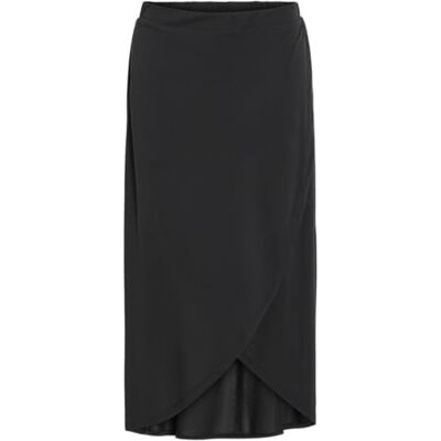 Vila Vimodala Hw Wrap kjol – Noos, svart, XXL Vila Vimodala Hw Wrap kjol – Noos, svart, XXL