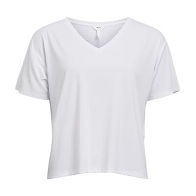 Object Objekt OBJANNIE RE S/S V-hals topp NOOS, Vit, XS Object Objekt OBJANNIE RE S/S V-hals topp NOOS, Vit, XS
