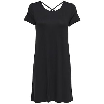 ONLY dam Onlbera Back Lace Up S/S Dress Jrs Noos Klänning ONLY dam Onlbera Back Lace Up S/S Dress Jrs Noos Klänning