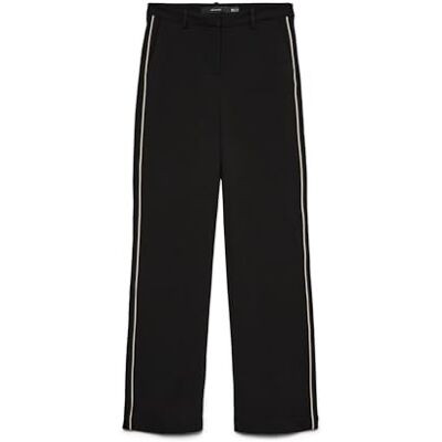 VERO MODA Vmzamira Mw smal rak byxa Noos, svart, XS / 34L VERO MODA Vmzamira Mw smal rak byxa Noos, svart, XS / 34L