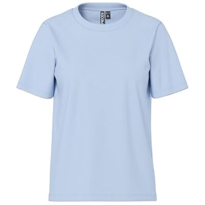 PIECES Pcria Ss Solid Tee Noos Bc, Kashmirblå, L PIECES Pcria Ss Solid Tee Noos Bc, Kashmirblå, L