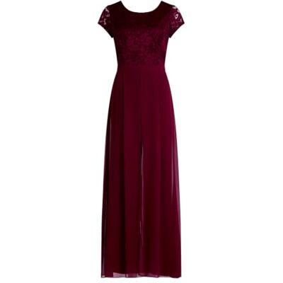 Vera Mont jumpsuit för kvinnor, Djupt vin, 46 Vera Mont jumpsuit för kvinnor, Djupt vin, 46