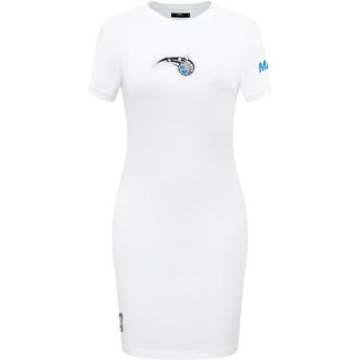 Pro Standard dam NBA Classic Chenille W Bodycon klänning avslappnad klänning, vit/överdådig trädgård, stor, Vit/överflödig trädgård, L Pro Standard dam NBA Classic Chenille W Bodycon klänning avslappnad klänning, vit/överdådig trädgård, stor, Vit/överflödig trädgård, L