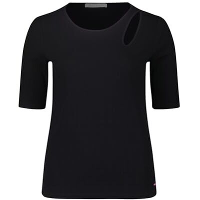 Betty & co. Betty & Co T-shirt för kvinnor, Kläder Dam, Svart, S Betty & co. Betty & Co T-shirt för kvinnor, Kläder Dam, Svart, S