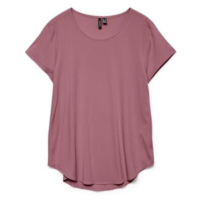 VERO MODA VMBELLA SS TOP WVN GA NOOS, Mesa Rose, M VERO MODA VMBELLA SS TOP WVN GA NOOS, Mesa Rose, M