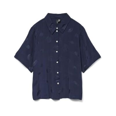 VERO MODA dam Vmtrille 2/4 tröja WVN, marinblå blazer, XS VERO MODA dam Vmtrille 2/4 tröja WVN, marinblå blazer, XS