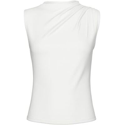 PIECES Damer Pcmadison Sl Draped Noos Bc Top, Molndansare, S PIECES Damer Pcmadison Sl Draped Noos Bc Top, Molndansare, S