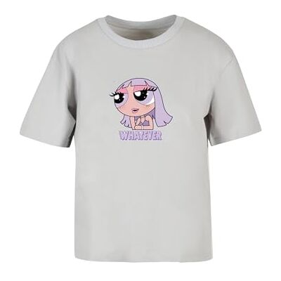 Tee dam-t-shirt, whatever t-shirt, avslappnad t-shirt med fronttryck, avslappnad passform, bomull, storlekar XS – 5XL, Lightasfal, 3XL Tee dam-t-shirt, whatever t-shirt, avslappnad t-shirt med fronttryck, avslappnad passform, bomull, storlekar XS – 5XL, Lightasfal, 3XL