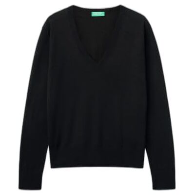 United V-ringad, M/L, Svart, XS United V-ringad, M/L, Svart, XS