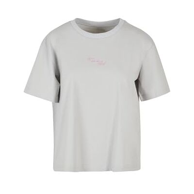 Tee dam-t-shirt B**** bättre te, avslappnad t-shirt med ryggtryck, avslappnad passform, bomull, storlekar XS – 5XL, Lightasfal, XXL Tee dam-t-shirt B**** bättre te, avslappnad t-shirt med ryggtryck, avslappnad passform, bomull, storlekar XS – 5XL, Lightasfal, XXL