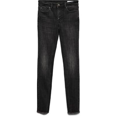 VERO MODA Vmflash Mr Skinny ANK Rw JNS Li111 Noos, Svart denim, XL / 32L VERO MODA Vmflash Mr Skinny ANK Rw JNS Li111 Noos, Svart denim, XL / 32L