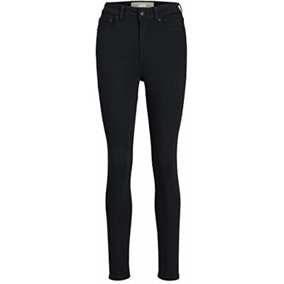 JJXX Jack & Jones Dam JXVIENNA Skinny HW CS1003 NOOS jeans, svart denim, Svart denim, (XS) W x 30L JJXX Jack & Jones Dam JXVIENNA Skinny HW CS1003 NOOS jeans, svart denim, Svart denim, (XS) W x 30L