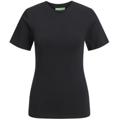 JJXX Bestseller A/S Damer JXBELLE Tight SS Oneck Tee JSR t-shirt, svart, XS, Schwarz, XS JJXX Bestseller A/S Damer JXBELLE Tight SS Oneck Tee JSR t-shirt, svart, XS, Schwarz, XS