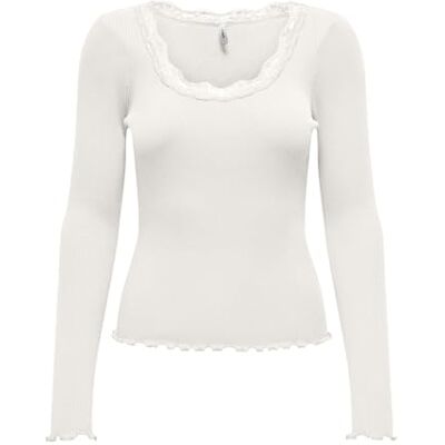 ONLY ONLXENA L/S O-Neck Top Box JRS, Molndansare, L ONLY ONLXENA L/S O-Neck Top Box JRS, Molndansare, L