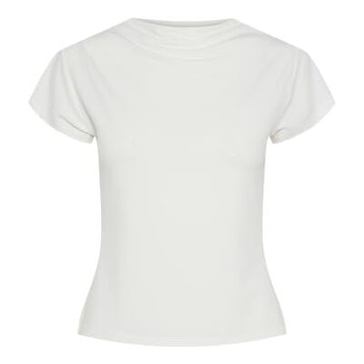 PIECES Pcmadison Ss Mock Neck Tee Noos Bc, Molndansare, M PIECES Pcmadison Ss Mock Neck Tee Noos Bc, Molndansare, M