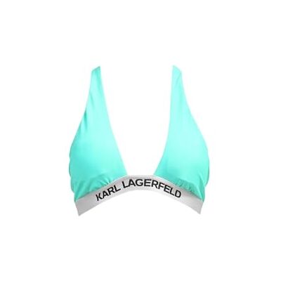 KARL LAGERFELD logotyp hållare topp w/elastisk, Florida Keys Green, L KARL LAGERFELD logotyp hållare topp w/elastisk, Florida Keys Green, L