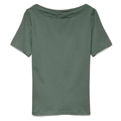 VERO MODA Vmpanda Modal S/S Top Ga Noos tröja för kvinnor, Laurelkrans, L VERO MODA Vmpanda Modal S/S Top Ga Noos tröja för kvinnor, Laurelkrans, L