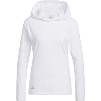 adidas Kobiety Performance Golf Hoodie, white, M adidas Kobiety Performance Golf Hoodie, white, M