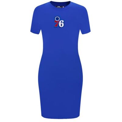 Pro Standard dam NBA Classic Chenille W Bodycon klänning avslappnad klänning, kungsblå, stor, Kungsblå, L Pro Standard dam NBA Classic Chenille W Bodycon klänning avslappnad klänning, kungsblå, stor, Kungsblå, L