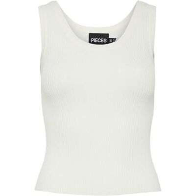 PIECES PCPRISTA SL Short O-Neck Knit BC, Molndansare, S PIECES PCPRISTA SL Short O-Neck Knit BC, Molndansare, S