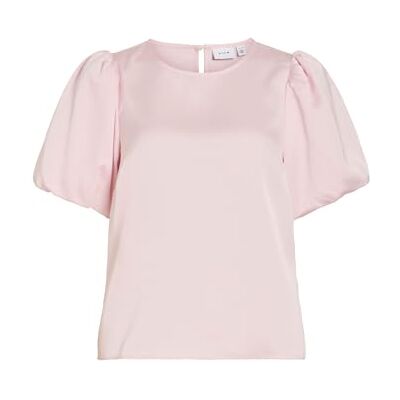 Vila Viellette 2/4 satinpufftopp – Noos, körsbärsblom, 44 Vila Viellette 2/4 satinpufftopp – Noos, körsbärsblom, 44