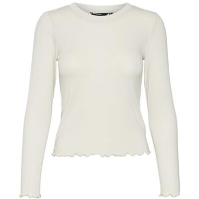 VERO MODA VMELIANA LS Short Top JRS, Pimpsten, M VERO MODA VMELIANA LS Short Top JRS, Pimpsten, M