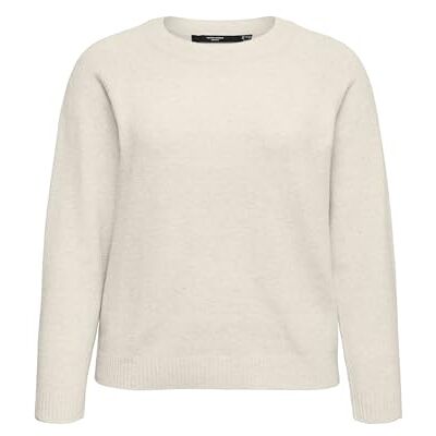 VERO MODA VMCDOFFY LS O-hals blus GA böjd, Björk/detalj: w. Melange, XL VERO MODA VMCDOFFY LS O-hals blus GA böjd, Björk/detalj: w. Melange, XL
