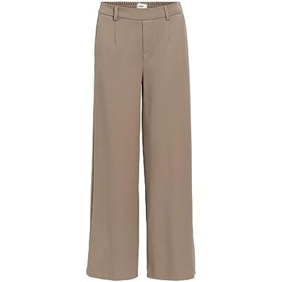 Object COLLECTORS ITEM Dam Objlisa Wide Pant Noos 23037921 Byxor, Fossil, 38 Object COLLECTORS ITEM Dam Objlisa Wide Pant Noos 23037921 Byxor, Fossil, 38