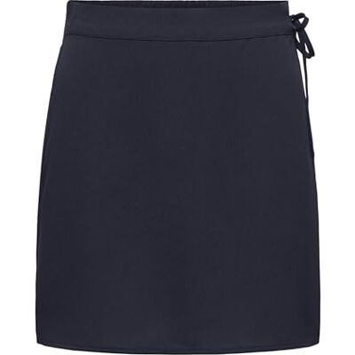 ONLY Onlnova Life Vis Talika Skirt Solid, natthimmel, XS ONLY Onlnova Life Vis Talika Skirt Solid, natthimmel, XS