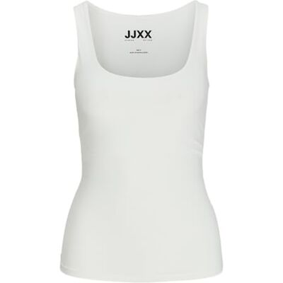 JJXX JACK & JONES dam Jxsaga STR Sl Top JRS T-shirt, Vit, XL JJXX JACK & JONES dam Jxsaga STR Sl Top JRS T-shirt, Vit, XL