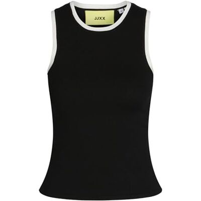 JJXX JACK & JONES Jxevelyn Top Knit, svart, XS JJXX JACK & JONES Jxevelyn Top Knit, svart, XS