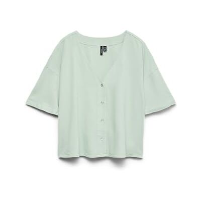 VERO MODA VMJESMILO 2/4 skjorta WVN GA NOOS, Siltgrön, M VERO MODA VMJESMILO 2/4 skjorta WVN GA NOOS, Siltgrön, M