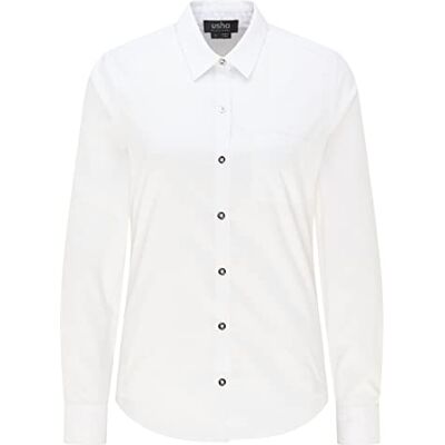 LEOMIA Damskjorta blus 17316096-LE02, vit, XL, Vit, XL LEOMIA Damskjorta blus 17316096-LE02, vit, XL, Vit, XL