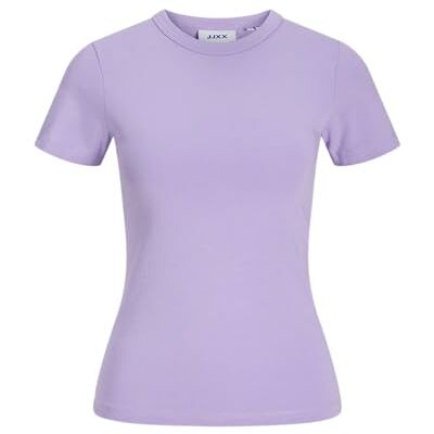 JJXX JACK & JONES Jxgigi Str SS t-shirt Jrs Noos, rosa lila, XL dam, Rosa lila, XL JJXX JACK & JONES Jxgigi Str SS t-shirt Jrs Noos, rosa lila, XL dam, Rosa lila, XL