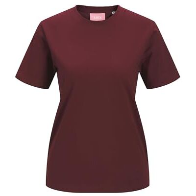 JJXX JACK & JONES Jxanna Reg Ss Every Tee JRS Noos, Cabernet, XS JJXX JACK & JONES Jxanna Reg Ss Every Tee JRS Noos, Cabernet, XS