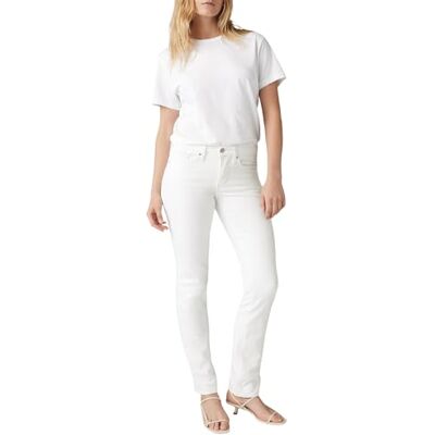 Levi's Dam 314 Shaping raka jeans, Mjuk ren vit, 31W / 34L Levi's Dam 314 Shaping raka jeans, Mjuk ren vit, 31W / 34L