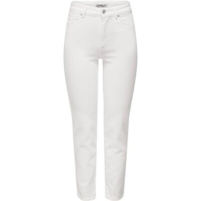 ONLY Dam ONLEMILY Stretch HW ST AK DNM CRO790NOOS jeans, vit, 29/30, Vit, 29W x 30L ONLY Dam ONLEMILY Stretch HW ST AK DNM CRO790NOOS jeans, vit, 29/30, Vit, 29W x 30L